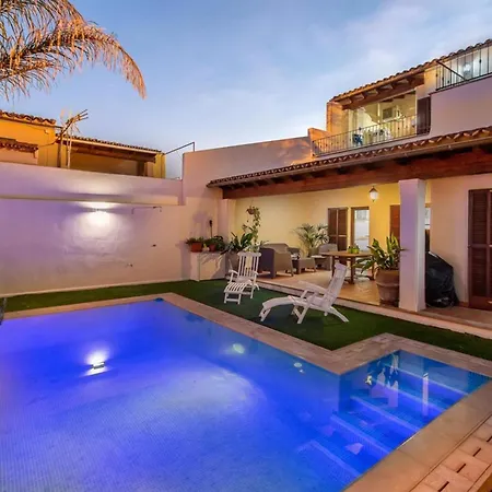 Beautiful Mallorca 3 Bedrooms Townhouse Memories Walking Distance To Town Square Private Pool 콘셀