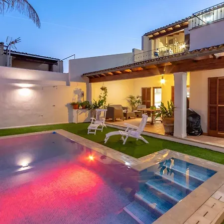 Beautiful Mallorca 3 Bedrooms Townhouse Memories Walking Distance To Town Square Private Pool 孔塞利